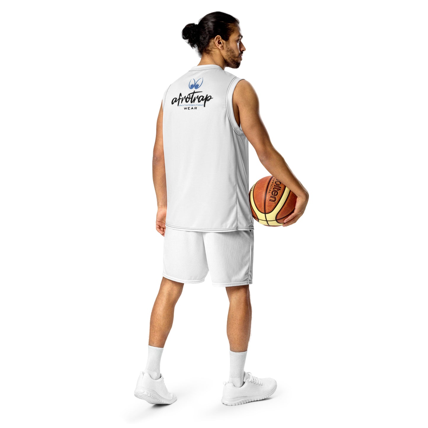 Recycled unisex basketball jersey