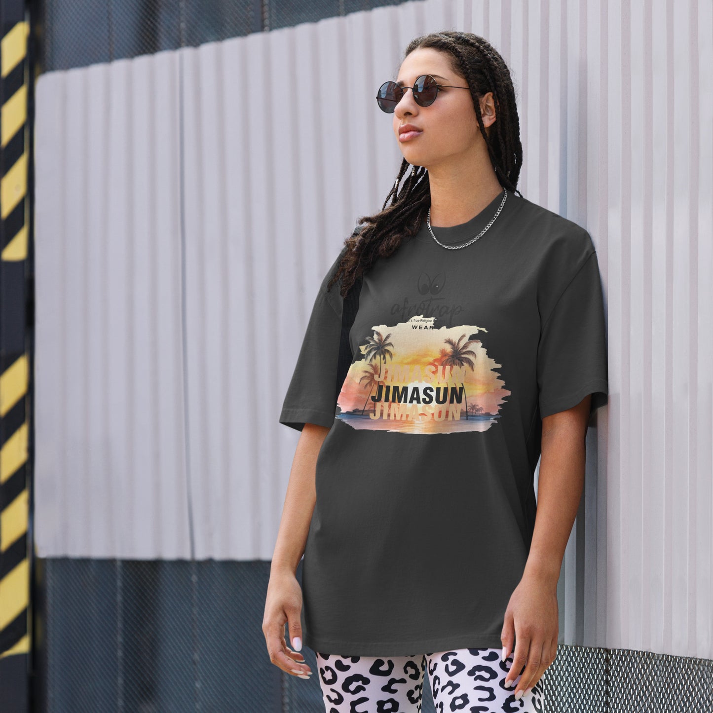 Oversized faded t-shirt