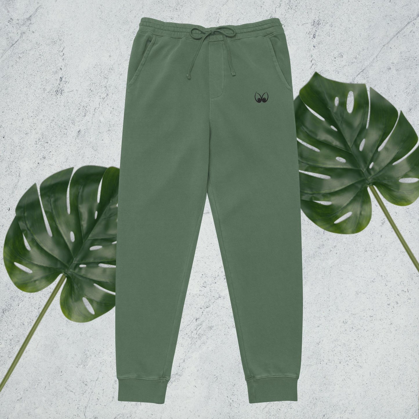 Unisex pigment-dyed sweatpants